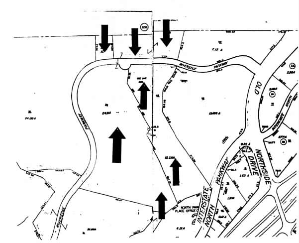 1500-1600 Riveredge Pky NW, Atlanta, GA for rent - Plat Map - Image 2 of 21