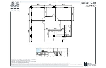 1880 Century Park E, Los Angeles, CA to rent Site Plan- Image 2 of 3