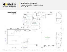 4602 S Biltmore Ln, Madison, WI for rent Site Plan- Image 1 of 8