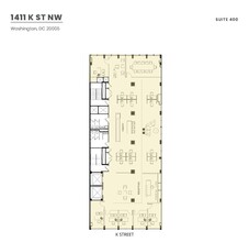 1411 K St NW, Washington, DC for rent Floor Plan- Image 1 of 3