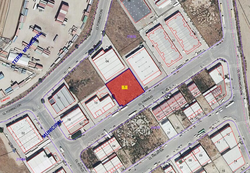 Calle Trabajo, 5, Getafe, Madrid for sale - Plat Map - Image 3 of 3
