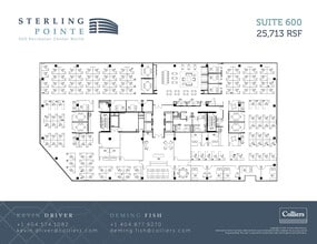 301 Perimeter Ctr N, Atlanta, GA to rent Floor Plan- Image 2 of 2