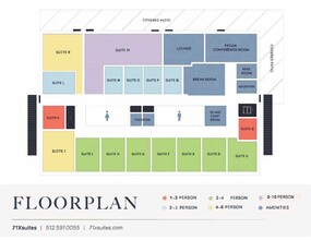 8701 W Highway 71, Austin, TX for rent Site Plan- Image 1 of 3