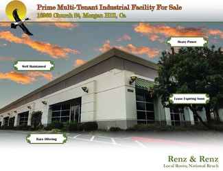 More details for 16260 Church St, Morgan Hill, CA - Industrial for Sale