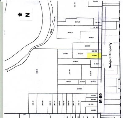 1263 M-89 Hwy, Otsego, MI for rent - Plat Map - Image 2 of 5