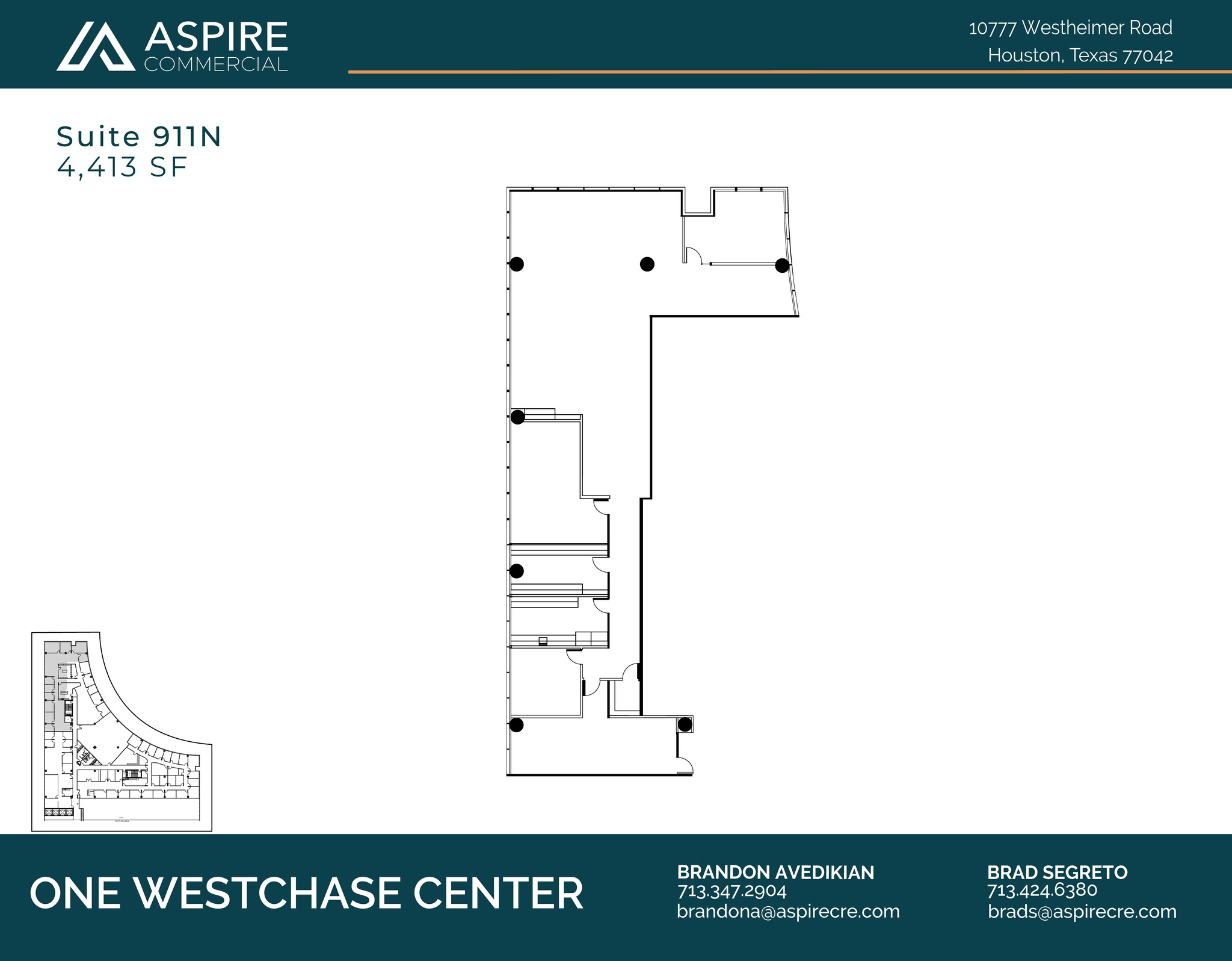 10777 Westheimer Rd, Houston, TX to rent Floor Plan- Image 1 of 1