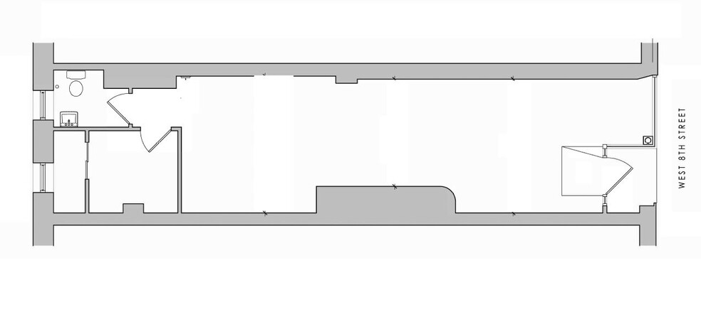 58-60 W 8th St, New York, NY for rent - Floor Plan - Image 2 of 6