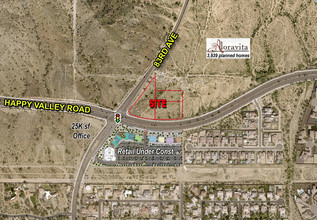 NEC 83rd Ave. & Happy Valley Rd, Peoria, AZ for sale Aerial- Image 1 of 1