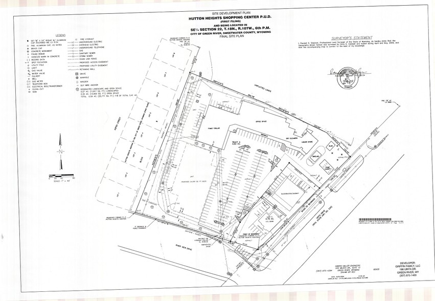 100-230 Uinta Dr, Green River, WY for rent - Plat Map - Image 2 of 15