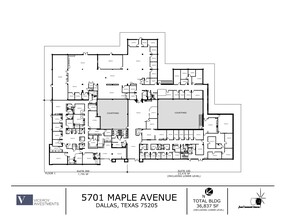 5701 Maple Ave, Dallas, TX for rent Site Plan- Image 1 of 1