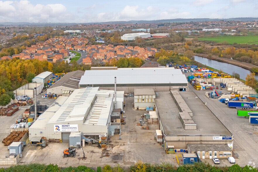 Wharf Rd, Mexborough for sale - Aerial - Image 3 of 4