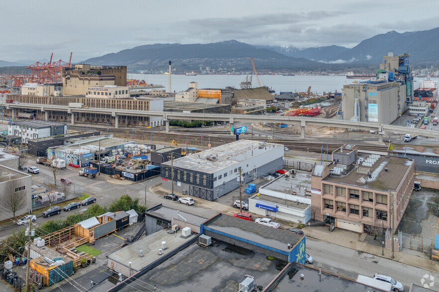 1201 Franklin St, Vancouver, BC for rent - Aerial - Image 3 of 3