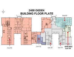 2400 Ogden Ave, Lisle, IL for rent Site Plan- Image 1 of 2