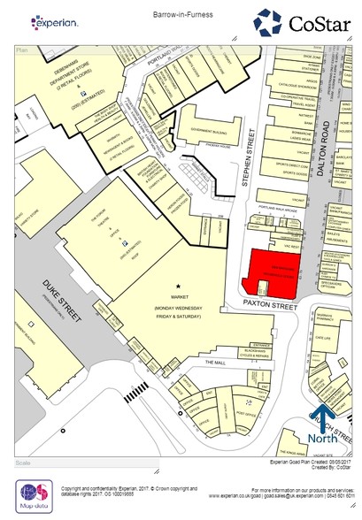 63-75 Dalton Rd, Barrow In Furness for rent - Goad Map - Image 2 of 5