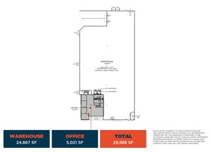 17000 E Gale Ave, City Of Industry, CA for rent Floor Plan- Image 1 of 4