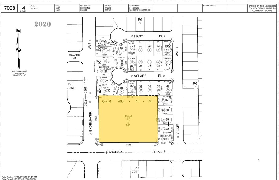 13079 Artesia Blvd, Cerritos, CA for sale - Plat Map - Image 2 of 51