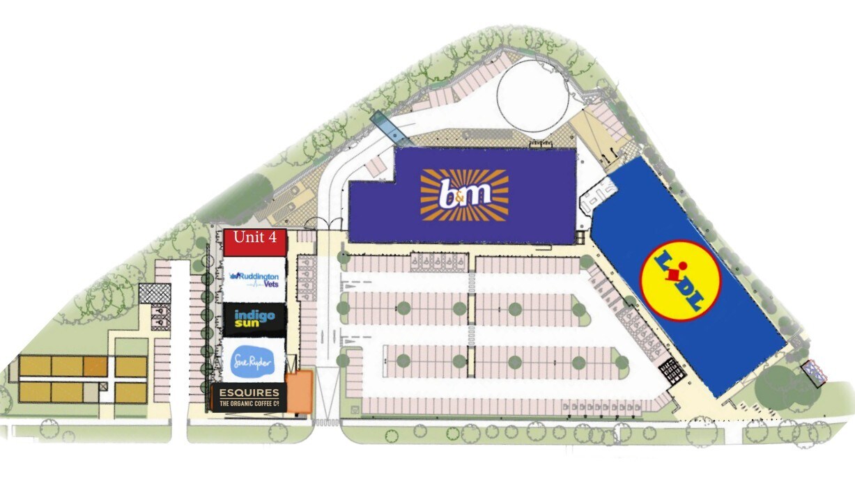 Green Ln, Nottingham to rent Site Plan- Image 1 of 2