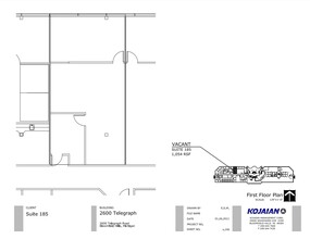 2600 S Telegraph Rd, Bloomfield Hills, MI for rent Floor Plan- Image 1 of 5