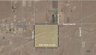 More details for 26501 Desert View, Apple Valley, CA - Land for Sale