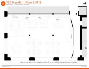 730 N Franklin St, Chicago, IL for rent Site Plan- Image 1 of 1