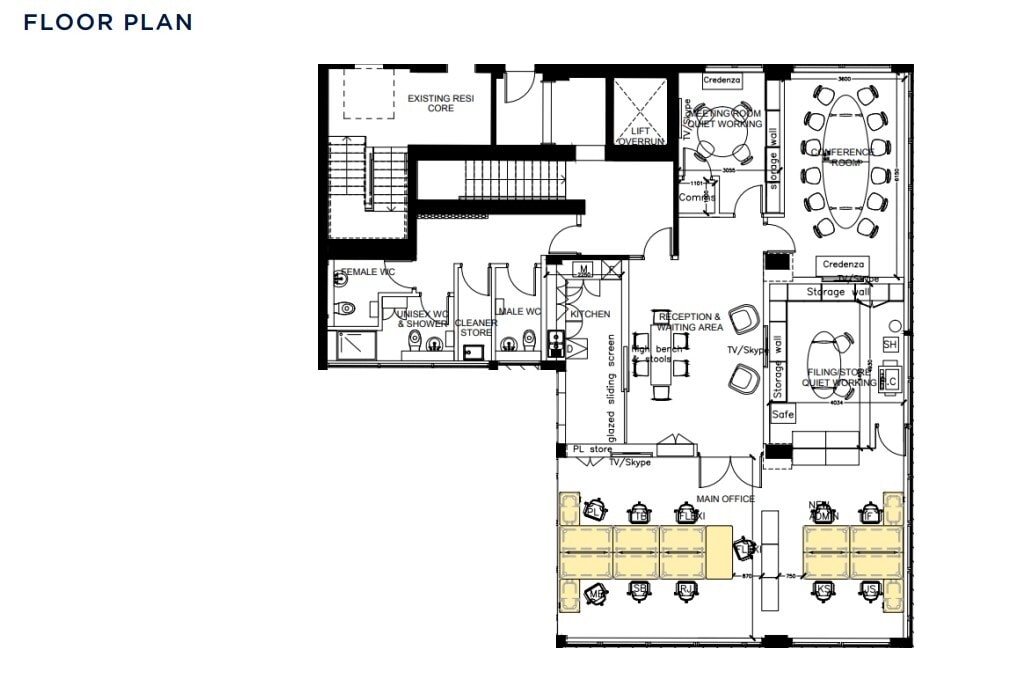 Parliament St, Harrogate, NYK HG1 2RL - Unit 2nd -  - Floor Plan - Image 1 of 1