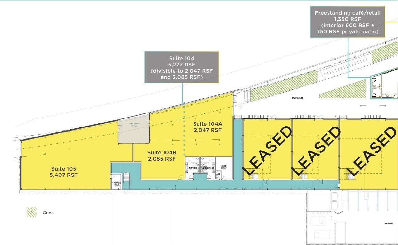 2427-2433 Birkdale St, Los Angeles, CA to rent Floor Plan- Image 1 of 1