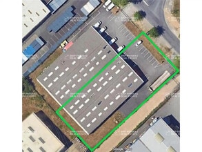 Nantes, LA - Aerial  map view