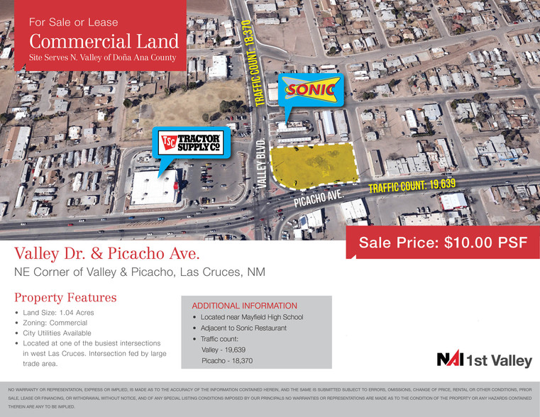 1380 W Picacho Ave, Las Cruces, NM for sale - Primary Photo - Image 1 of 2