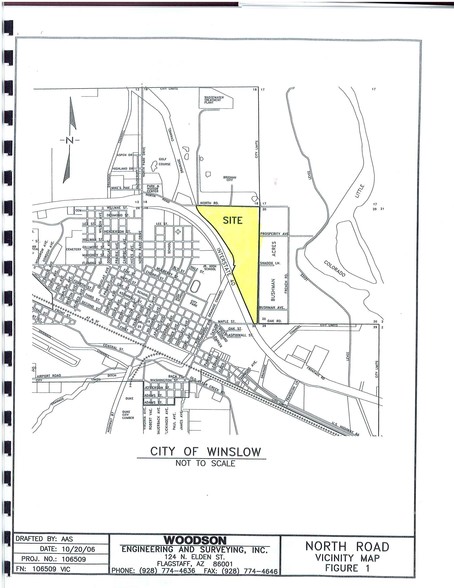 N Road & Sunset Rd, Winslow, AZ for sale - Primary Photo - Image 1 of 1