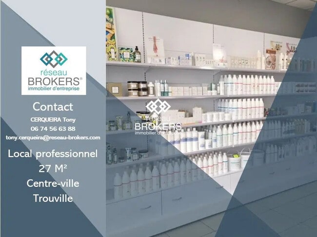 Location Local d'activités 27 m²