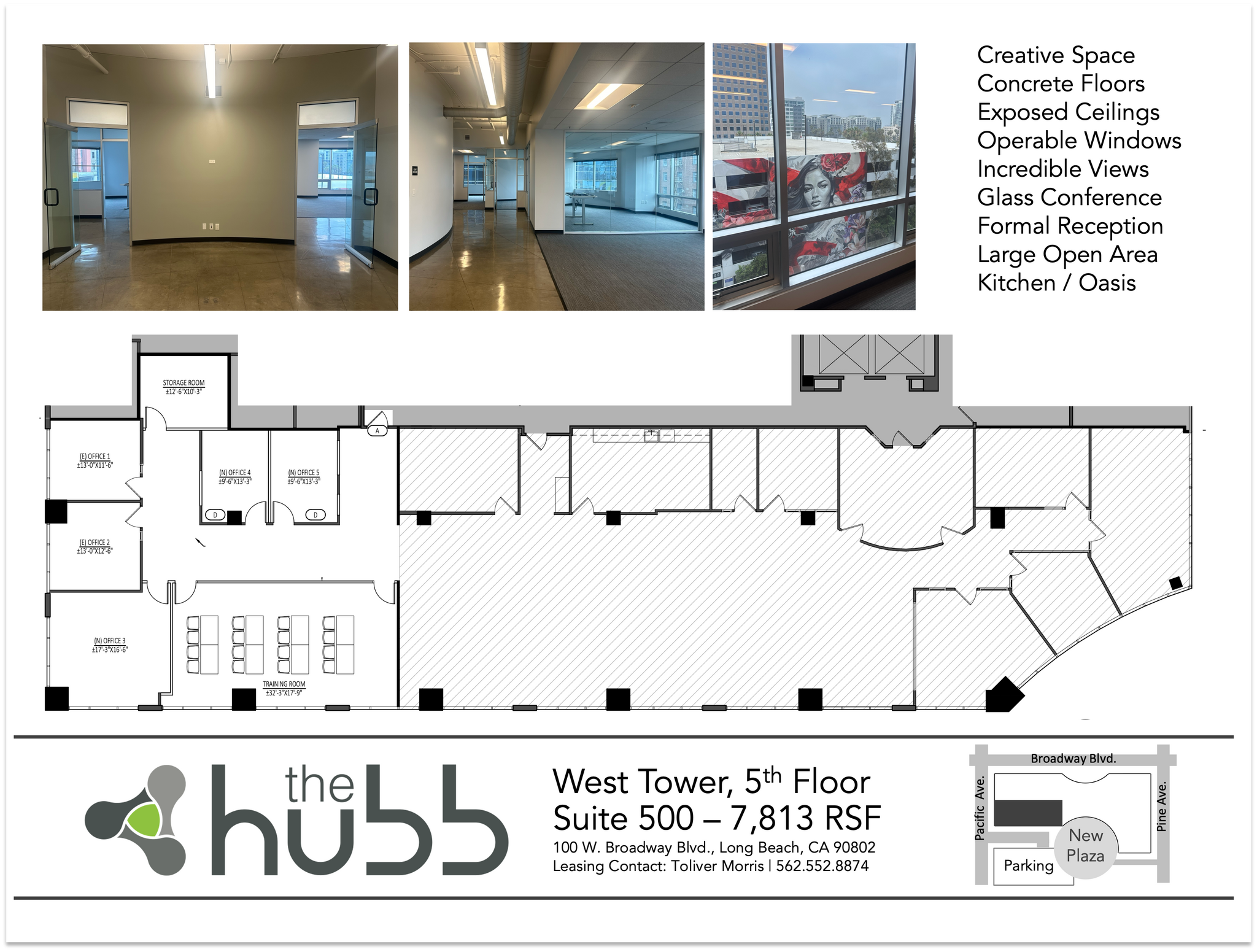 100 W Broadway, Long Beach, CA to rent Floor Plan- Image 1 of 1