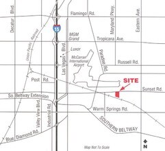 6585 Escondido St, Las Vegas, NV - AERIAL  map view