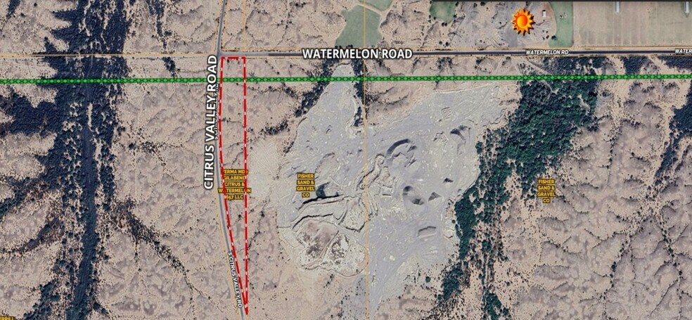 Watermelon Road Rd, Gila Bend, AZ for sale - Aerial - Image 1 of 2