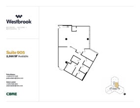 1 Westbrook Corporate Ctr, Westchester, IL to rent Floor Plan- Image 1 of 1