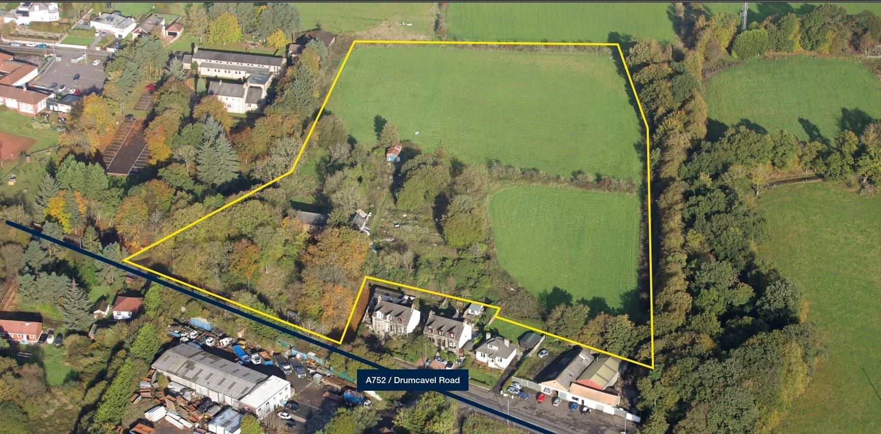 Drumcavel Rd, Glasgow for sale Aerial- Image 1 of 1