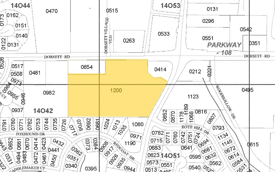 12632-1268 Dorsett Rd, Maryland Heights, MO for rent - Plat Map - Image 3 of 4