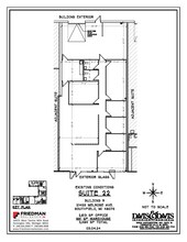 21455 Melrose Ave, Southfield, MI to rent Floor Plan- Image 1 of 2