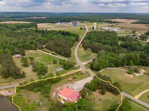 1850 CO RD 35, Hamilton, AL - aerial  map view