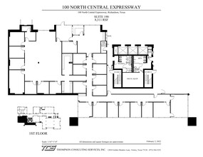 100 N Central Expy, Richardson, TX for rent Site Plan- Image 1 of 1