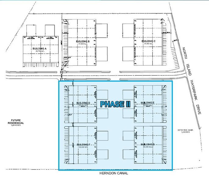 N Island Waterpark Dr, Fresno, CA for rent - Site Plan - Image 3 of 4