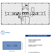 100, 110, and 120 King St W, Hamilton, ON for rent Floor Plan- Image 1 of 1