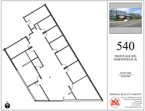 540-550 W Frontage Rd, Northfield, IL for rent Floor Plan- Image 1 of 13