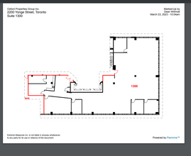 2200 Yonge St, Toronto, ON for rent Floor Plan- Image 1 of 1