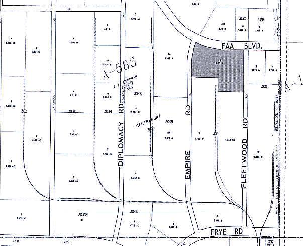 15100 FAA Blvd, Fort Worth, TX for sale - Plat Map - Image 2 of 7