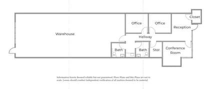 2121 2nd St, Davis, CA to rent Floor Plan- Image 1 of 2