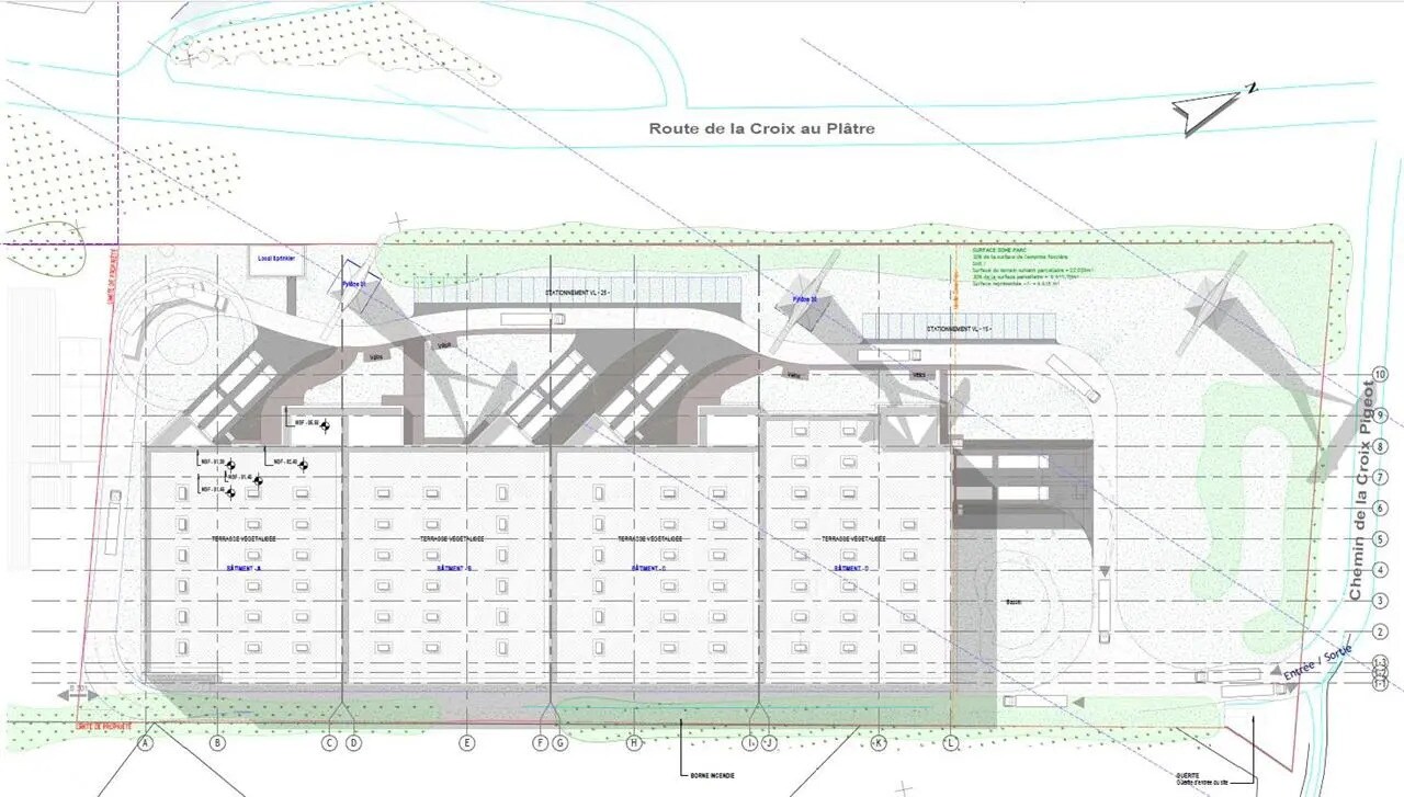 Office in Tremblay-en-France to rent Floor Plan- Image 1 of 5