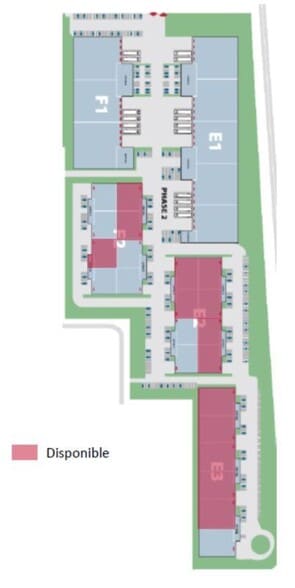 Light Industrial in Saint-Priest to rent - Site Plan - Image 3 of 3