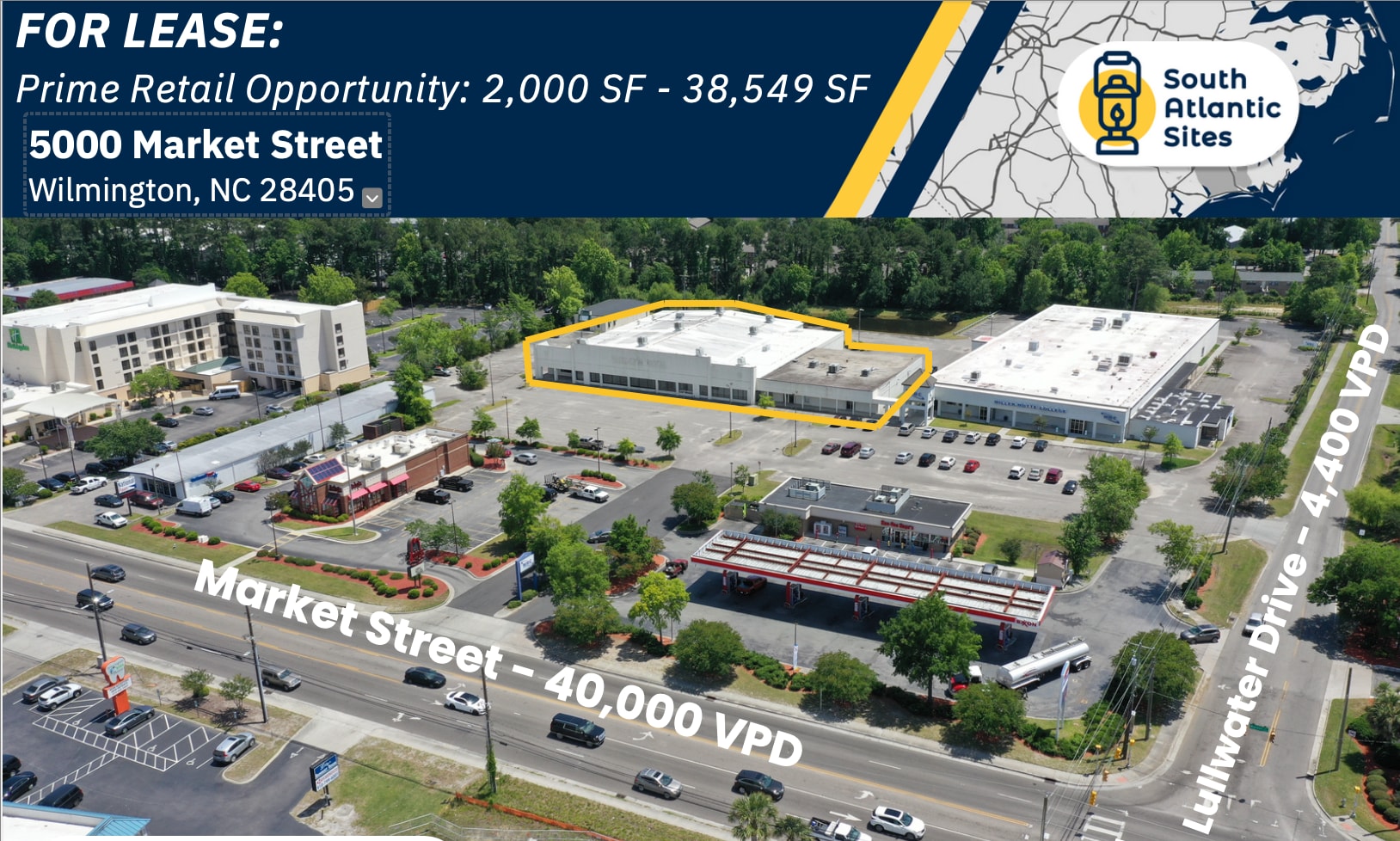 5000 Market St, Wilmington, NC to rent Building Photo- Image 1 of 5