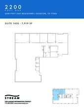 2200 Post Oak Blvd, Houston, TX for rent Floor Plan- Image 1 of 1