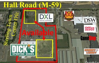 More details for 13050 Hall Rd, Sterling Heights, MI - Retail for Rent